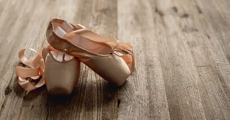 Ballet shoes of Katharine from KWW